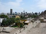 Miraflores view  from Huaca Pucllana