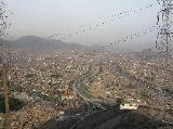 Cerro San Cristobal. View over Lima city.