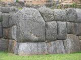 Corner stones are always the biggest, and can weight 120 tons