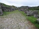 Sacsayhuaman is built on 3 levels, with walls getting smaller as you go up