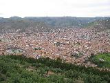 View over Cusco from Sacsayhuaman