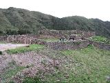 Puca Pucara (Red Fortress). Military building were colored in red. This one was built at the junction of the important roads starting from Cusco, capital of the Inca empire