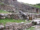 Arriving at the Tampumachay (fontaine Inca)