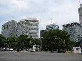 They seem to like tall buildings here. This can be seen from the harbour.