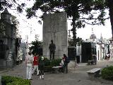 Cementerio de la Recoleta: in this cemetery are buried important people