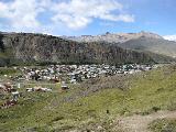 View over the small town of El Chalten. We made it before the rain !
