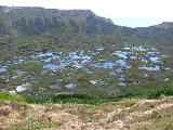 The crater of the Rano Kau