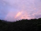 Weather changes so quicly sometimes, that we get rainbows before it even starts to rain :)