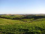 We can see the western sand dunes