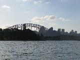 View over the cove: Sydney Bridge and Opera