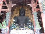 This is the world's biggest bronze statue. It is a 16m high Buddha, made in 752 !
