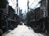 Typical street (and again, ugly cables)