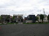 In Japan, modern houses definitely lack charm, and seem to be purely functional. These are cube shaped for example.