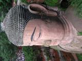 And here is the local star: 71m meter high Buddha, carved in the mountain !