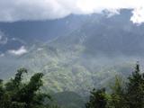 The area around Sapa is famous for its mountains ...