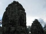 Bayon is famous for these faces