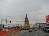 Chedi Wat Samphum is now a roundabout in the East side of the town