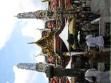 East gate and towers from Hor Phra Gandhararat