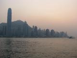 Hong Kong island, seen from Kowloon